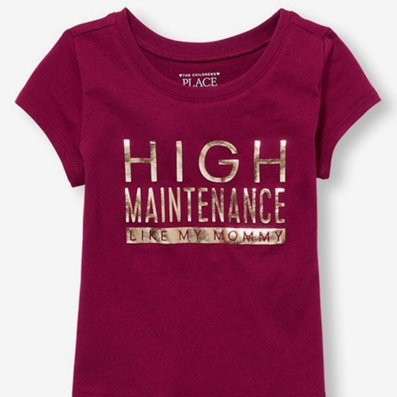 Children’s Place Girl’s Graphic Tee - Picture 1 of 3